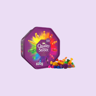 Quality Street Chocolate Tub 600G - A Delightful Assortment of Chocolates